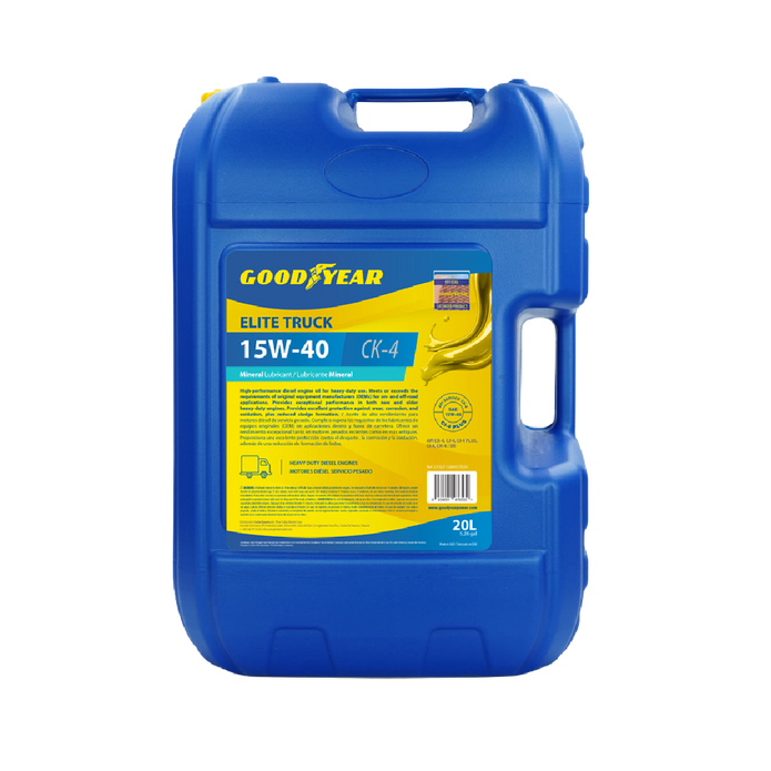 ELITE TRUCK 15W-40 CK4 E9/E7 SEMI SINTÉTICO 20 LTS
